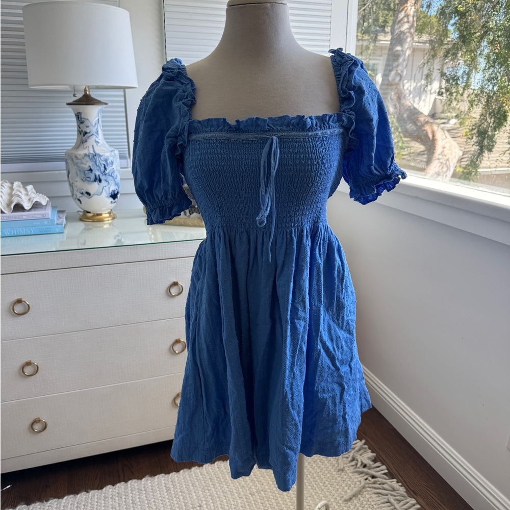 Hill House Blue Hydrangea Clip Dot Mini Scarlett